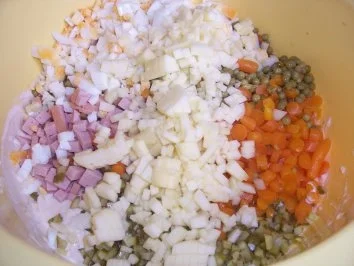 Rezept: Salat...Mein Lieblings Kartoffelsalat Bild Nr. 3 Salat...Mein Lieblings Kartoffelsalat - Rezept - Bild Nr. 3