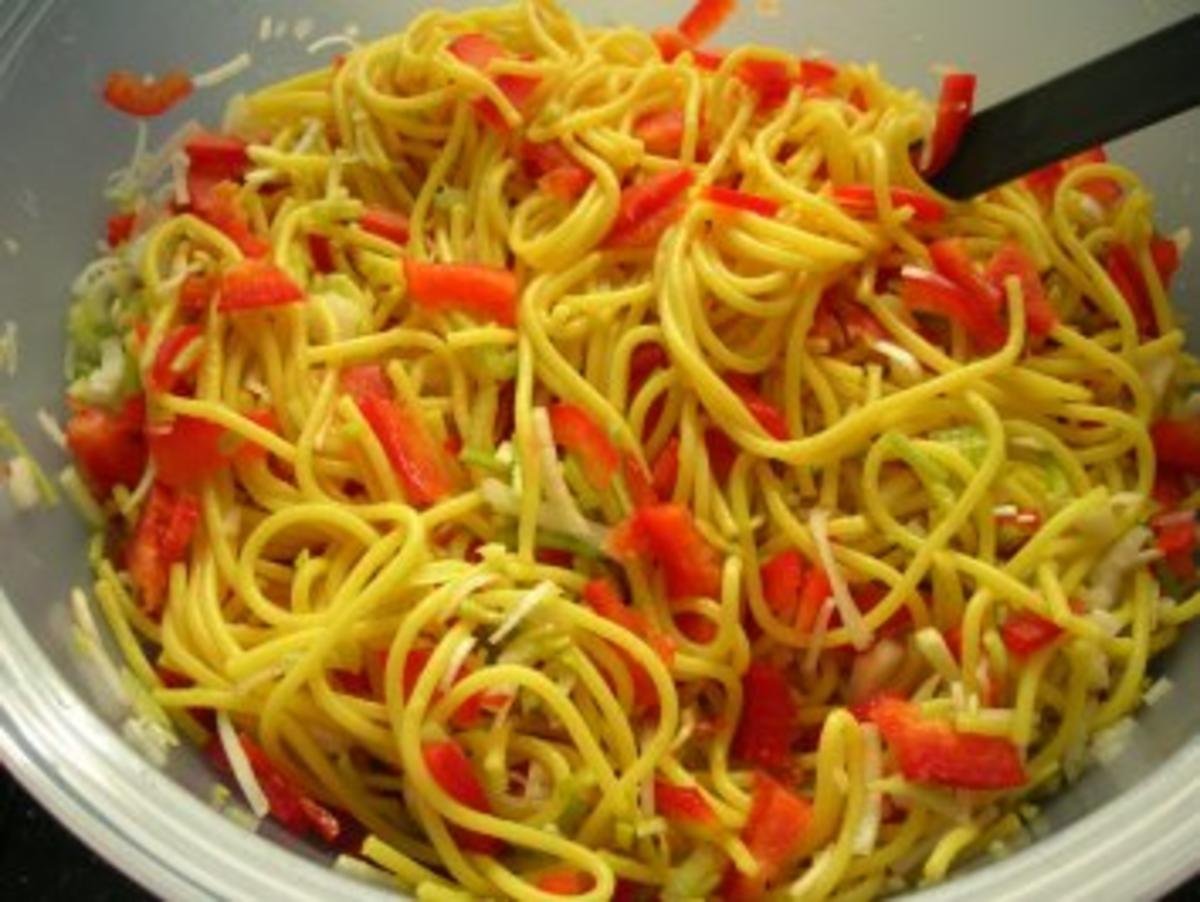 Spaghetti-Salat - Rezept mit Bild - kochbar.de