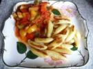 Fleischlose Küche : Gemüsepfanne mit Schupfnudeln - Rezept