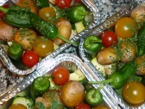 Gemüseschiffchen vom Grill - Rezept - Bild Nr. 3