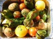 Gemüseschiffchen vom Grill - Rezept