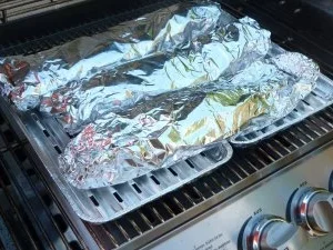 Gefüllte Lachsforellen mit Orangenhonig- Hauch vom Grill - Rezept - Bild Nr. 2