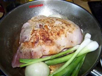 Rezept: gefüllter Rippenbraten Bild Nr. 2 gefüllter Rippenbraten - Rezept - Bild Nr. 2