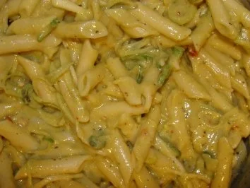 Nudeln :  -Mein Guacamole-Shrimps-Nudelsalat - Rezept - Bild Nr. 2