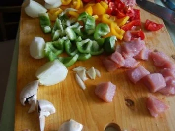 Rezept: Putenspieße Bild Nr. 3 Putenspieße - Rezept - Bild Nr. 3