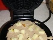 Rezept: Mandelwaffeln mit zweierlei Früchten Bild Nr. 4 Mandelwaffeln mit zweierlei Früchten - Rezept - Bild Nr. 4