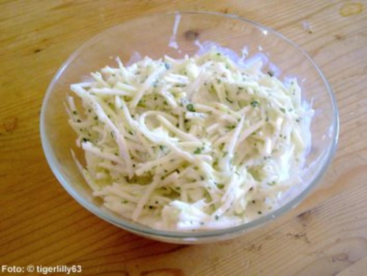 Kohlrabi-Salat - Rezept