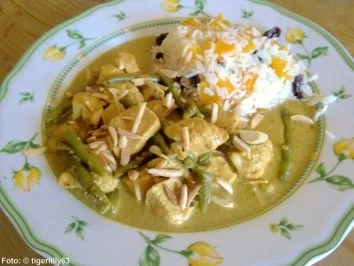 Rezept: Hähnchenbrustfilet "indisch" Bild Nr. 2 Hähnchenbrustfilet "indisch" - Rezept - Bild Nr. 2