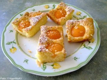 Schnelle Aprikosen-Schnitten - Rezept - Bild Nr. 3