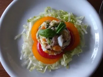 Avocadosalat mit Tunfisch - Rezept