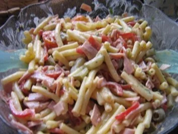 Nudelsalat mediteran - Rezept