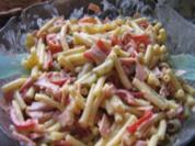 Nudelsalat mediteran - Rezept