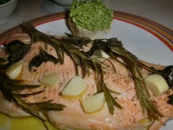 Lachsforelle aus der Folie - Rezept - Bild Nr. 2