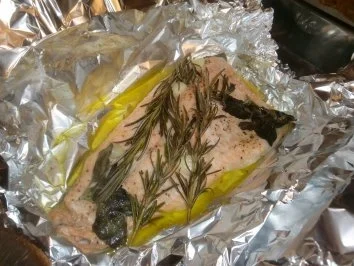 Lachsforelle aus der Folie - Rezept - Bild Nr. 11