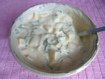 Rezept: Geflügel - Putenschenkel mit Ofengebackenes Gemüse und Remulade Bild Nr. 4 Geflügel - Putenschenkel mit Ofengebackenes Gemüse und Remulade - Rezept - Bild Nr. 4