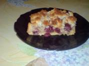 Sauerkirschkuchen mit Streuseln der besonderen Art - Rezept