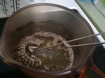 Rezept: Holunder Blüten Mousse mit Minz Pesto Bild Nr. 2 Holunder Blüten Mousse mit Minz Pesto - Rezept - Bild Nr. 2