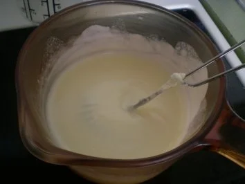 Rezept: Holunder Blüten Mousse mit Minz Pesto Bild Nr. 3 Holunder Blüten Mousse mit Minz Pesto - Rezept - Bild Nr. 3