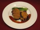 Kalbsbäckchen mit Balsamico-Schalotten und Laugenknödel - Rezept