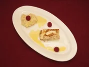 Grieß-Krohn-Bällchen an Zimtparfait - Rezept