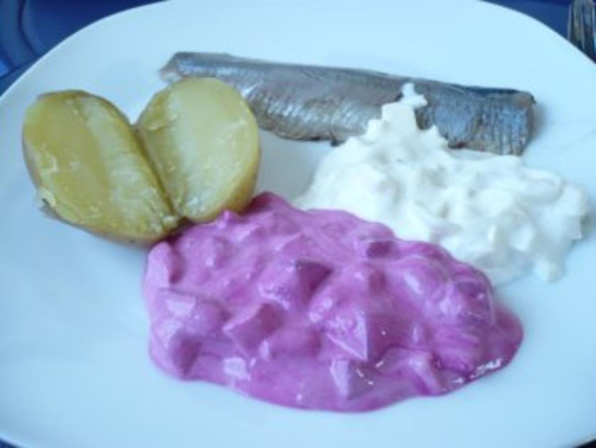 Bilder für Matjes mit Dip - Rezept