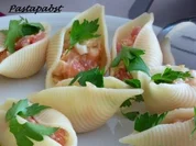 Gefüllte Muschelnudeln - Rezept