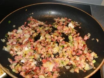 Spaghetti Cabonara mit Spiess                            (Fotos) - Rezept - Bild Nr. 4