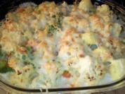 Rahmgemüse Auflauf - Rezept