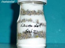 Lavendel Salz - Rezept
