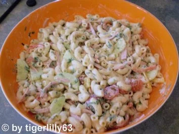 Nudelsalat mit Gemüse - Rezept