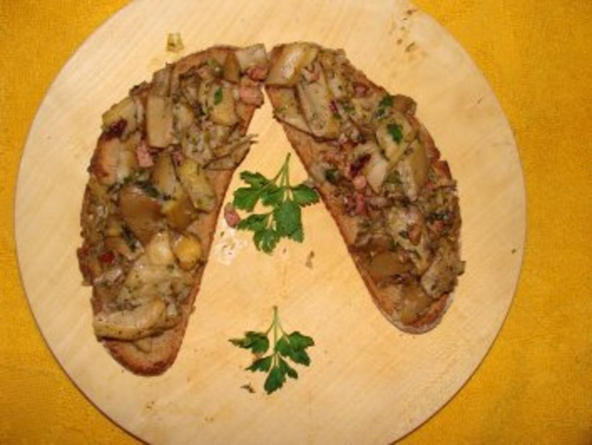 - Abendbrot - = Austernpilzbrot- - Rezept