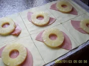 Blätterteig a la Hawai - Rezept