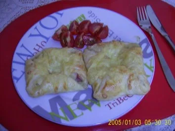 Rezept: Blätterteig a la Hawai Bild Nr. 4 Blätterteig a la Hawai - Rezept - Bild Nr. 4