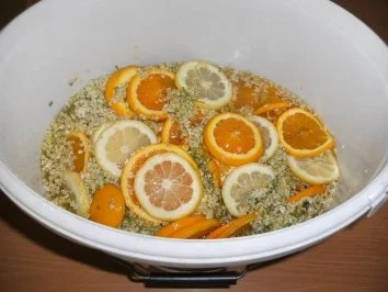 Rezept: Getränk: Holunderblüten-Sirup Bild Nr. 5 Getränk: Holunderblüten-Sirup - Rezept - Bild Nr. 5