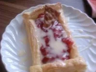 Blätterteigschnitte - Rezept