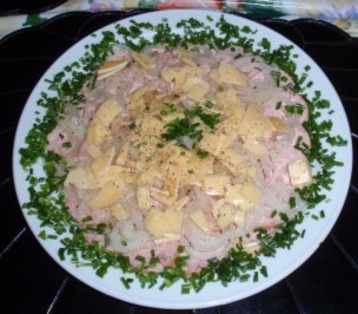 Bayrischer-Wurstsalat - Rezept