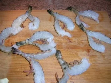 Riesengarnelen (Black Prawns) auf Aioli Art mit Spaghettini (für alle Italienfans) - Rezept - Bild Nr. 3