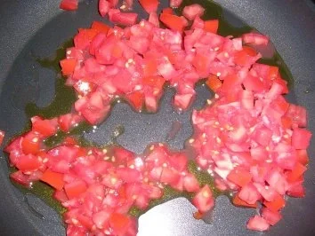 Riesengarnelen (Black Prawns) auf Aioli Art mit Spaghettini (für alle Italienfans) - Rezept - Bild Nr. 6