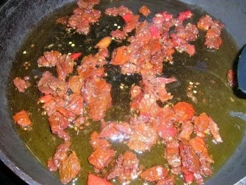 Riesengarnelen (Black Prawns) auf Aioli Art mit Spaghettini (für alle Italienfans) - Rezept - Bild Nr. 7