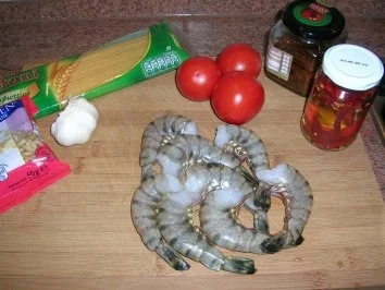 Riesengarnelen (Black Prawns) auf Aioli Art mit Spaghettini (für alle Italienfans) - Rezept - Bild Nr. 9