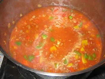 Rezept: Reistopf mit Hack Bild Nr. 3 Reistopf mit Hack - Rezept - Bild Nr. 3