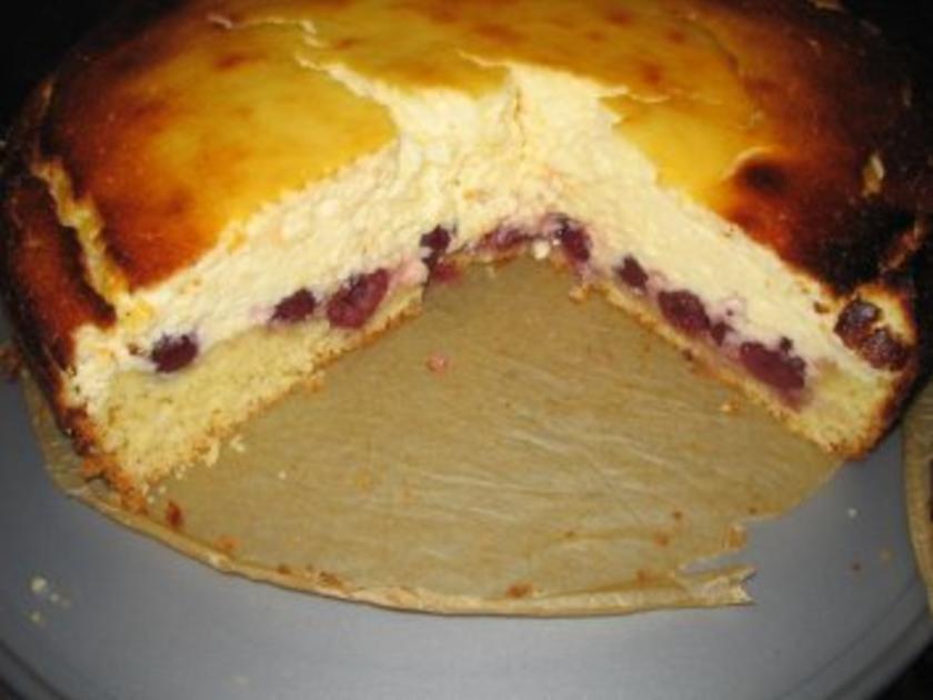 Käse-Kirsch-Kuchen der 1001 - Rezept mit Bild - kochbar.de