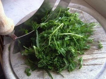 Camembert an Kräutersalat...gebacken - Rezept - Bild Nr. 6