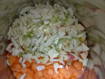 Gemüsesalat mit Orangen-Vinaigrette - Rezept - Bild Nr. 4