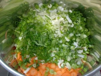 Gemüsesalat mit Orangen-Vinaigrette - Rezept - Bild Nr. 5