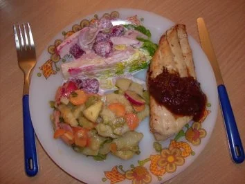 Rezept: gegrillte Hühnerfilets Bild Nr. 2 gegrillte Hühnerfilets - Rezept - Bild Nr. 2