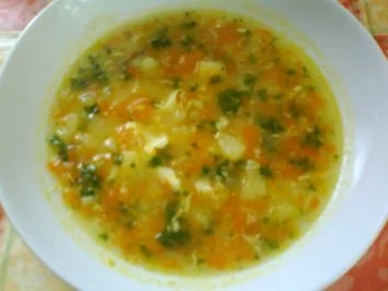 Karottensüppchen - Rezept