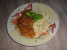 Resteverwertung: Gemüse mit Aubergine, Paprika und Tomate und Bandnudeln - Rezept