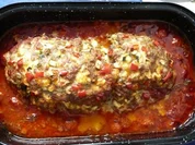 Hackbraten griechische Art - Rezept