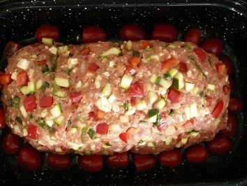 Hackbraten griechische Art - Rezept - Bild Nr. 5